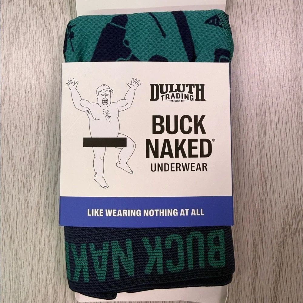 Duluth Trading Co Teal and Navy Boxer Briefs